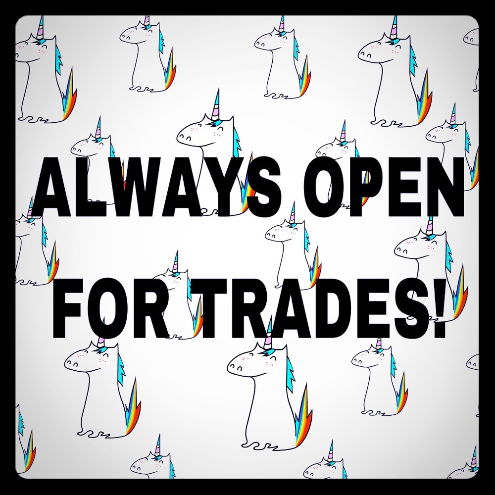 Want to trade! Check out my closet! Make an offer!